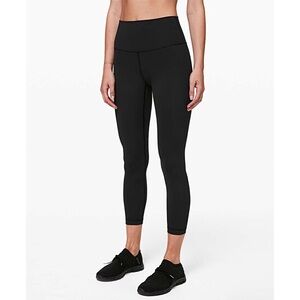 LULULEMON Wunder Under Leggings Black 26”